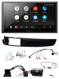 Pioneer USB 2DIN DAB Lenkrad Bluetooth Autoradio für Alfa Giulietta 940 10-14 sc