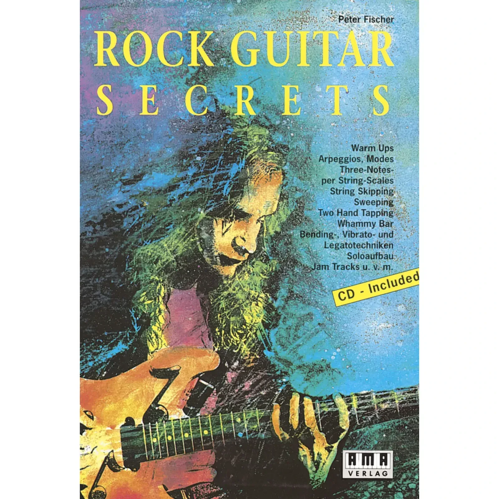 Учебное пособие AMA Verlag Rock Guitar Secrets Peter Fischer (+CD)