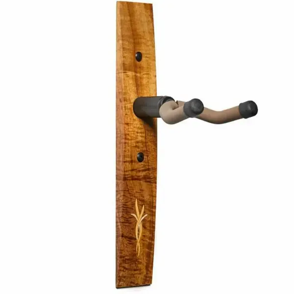 Держатель для гитары Taylor Guitar Wall Hanger Koa with Maple and Boxwood Taylor Inlay