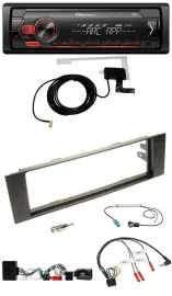 Pioneer 1DIN USB DAB MP3 Lenkrad Autoradio für Audi A3 03-06 vollaktiv