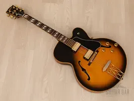 Электрогитара полуакустическая Gibson ES-350T Hollowbody Sunburst, 57 Classic PAFs, Long Scale 1994