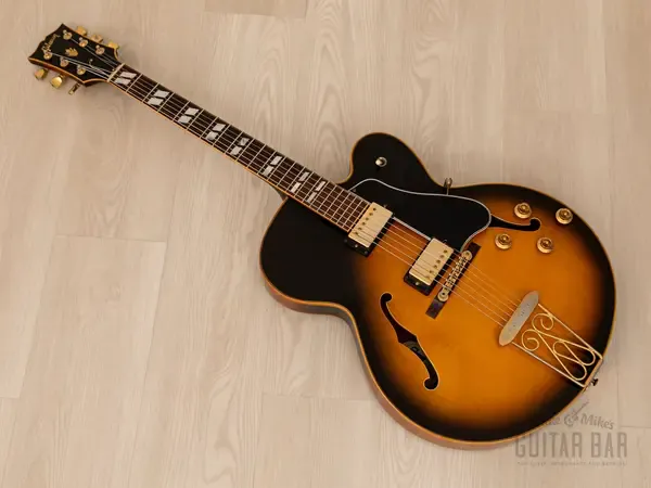 Электрогитара полуакустическая Gibson ES-350T Hollowbody Sunburst, 57 Classic PAFs, Long Scale 1994