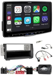 Alpine Lenkrad USB Bluetooth DAB Autoradio für Kia Venga (2010-2019)