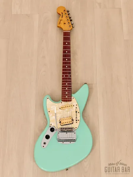 Электрогитара Fender Jag-Stang Kurt Cobain Designed JSG-65L Left-Handed HS Sonic Blue w/gigbag Japan 1997