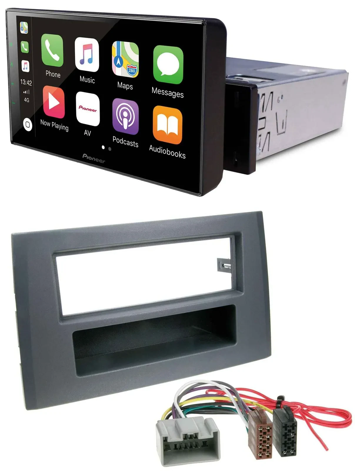 Pioneer Bluetooth MP3 DAB USB Autoradio für Volvo XC90 (14 Pin, 2002-2014)