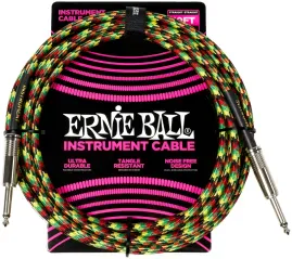 ERNIE BALL 6480, 3.05м - Инструментальный кабель