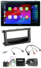 Pioneer Bluetooth DAB Lenkrad USB Autoradio für Ford Mondeo S-Max Can 07-14 schw