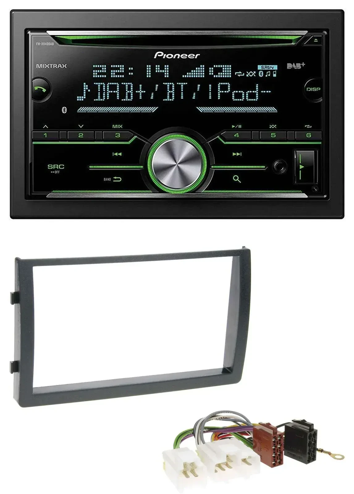 Pioneer Bluetooth MP3 DAB 2DIN USB CD Autoradio für Nissan Altima 2005-2006