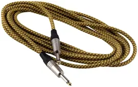 Инструментальный кабель Rockcable RCL 30203 TC D/GOLD Vintage Tweed 3 м