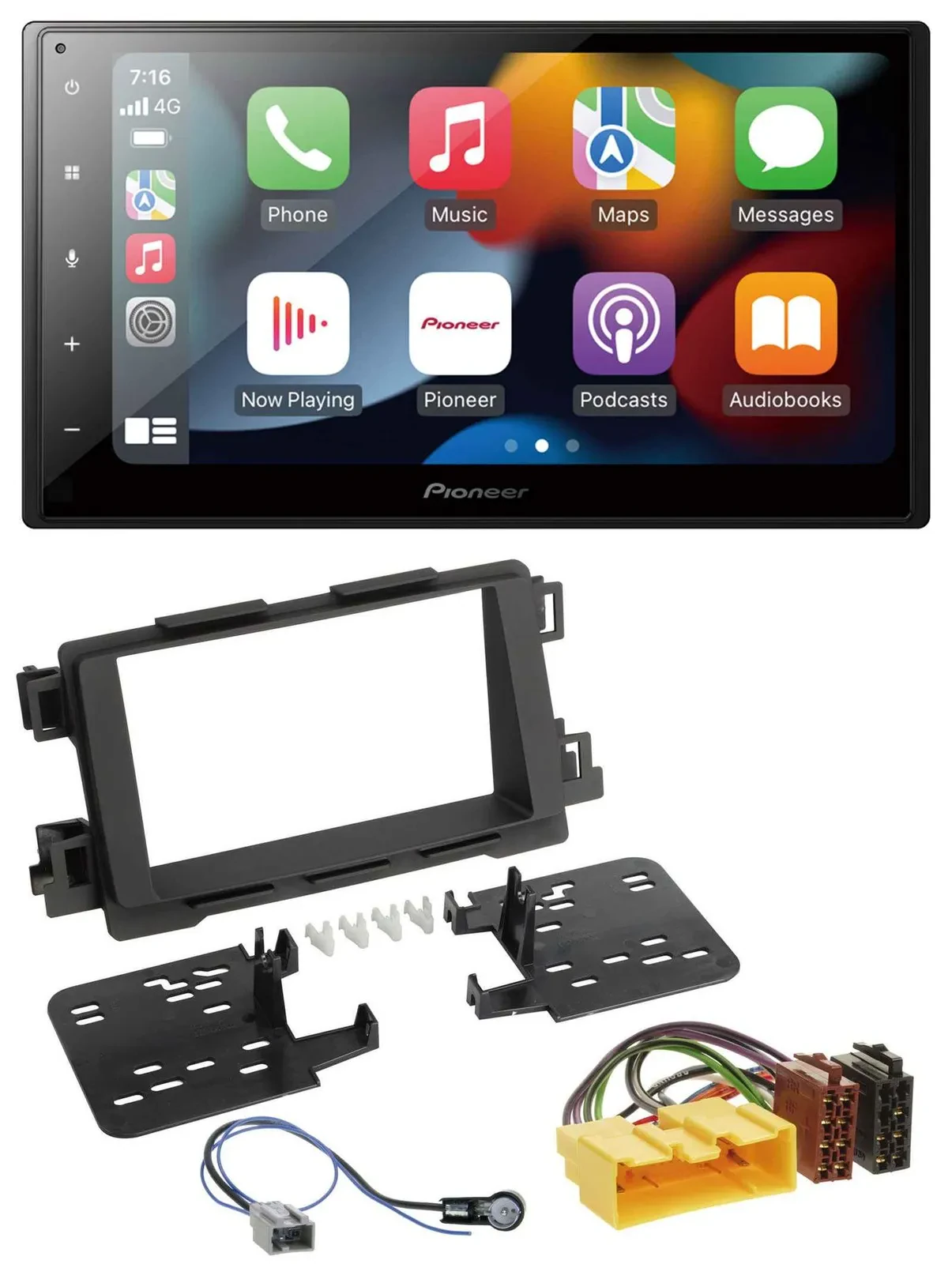Pioneer DAB Bluetooth 2DIN USB MP3 Autoradio für Mazda 6 2013 2015 CX-5 ab 2012