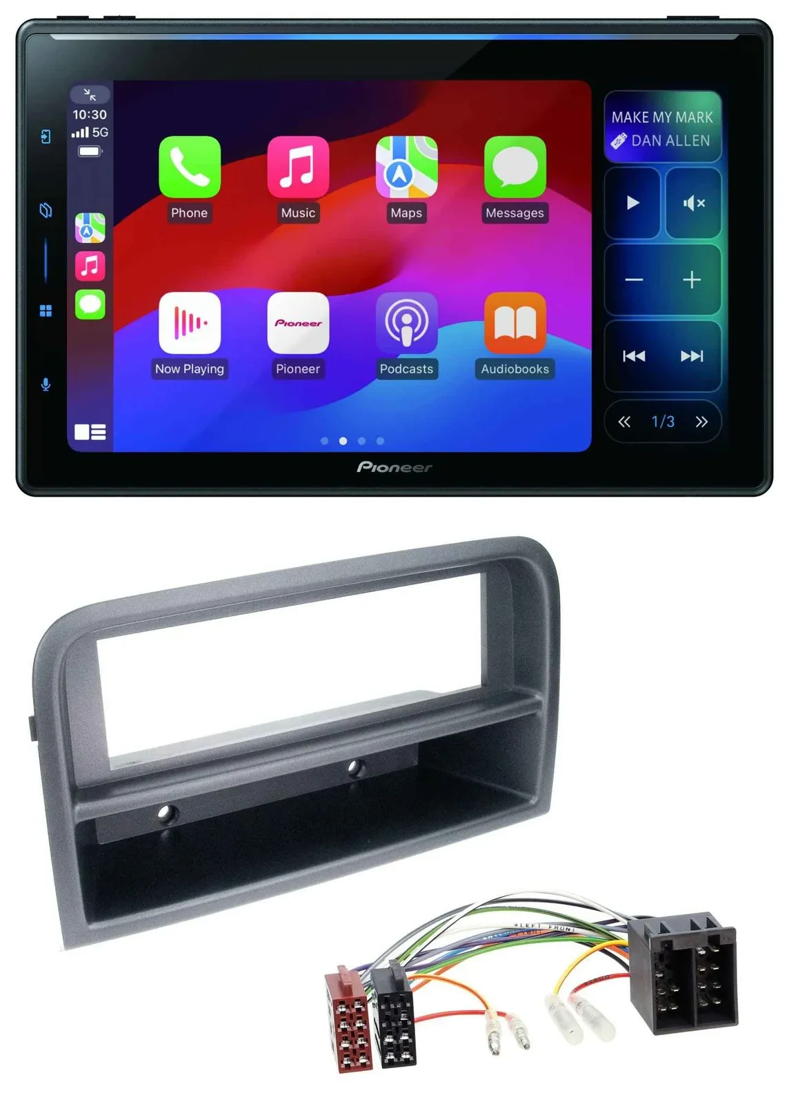 Pioneer Bluetooth DAB MP3 USB Autoradio für Fiat Croma (ab 2005)