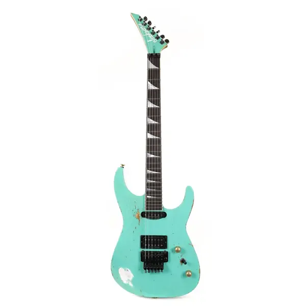 Электрогитара Jackson Custom Shop SL2V Nitro Aged Seafoam Green Music Zoo Exclusive