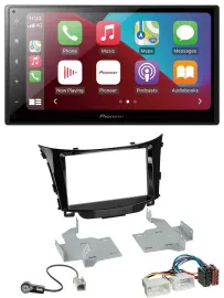 Pioneer USB MP3 DAB 2DIN Bluetooth Autoradio für Hyundai i30 (ab 12)