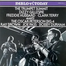 Б/У виниловая пластинка Dizzy Gillespie – The Trumpet Summit Meets The Oscar Peterson Big 4