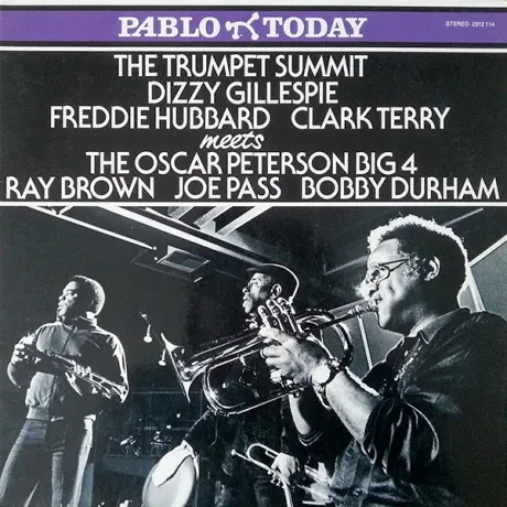 Б/У виниловая пластинка Dizzy Gillespie – The Trumpet Summit Meets The Oscar Peterson Big 4