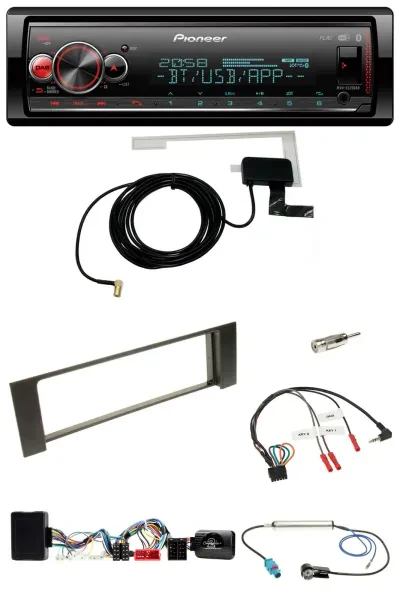 Pioneer Bluetooth DAB USB Lenkrad Autoradio für Audi A4 B6 00-04 Bose Vollaktivs