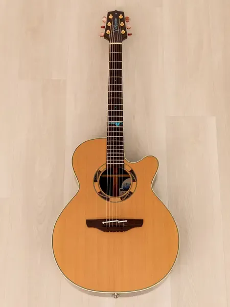 Электроакустическая гитара Takamine Santa Fe PSF-45C Cutaway 1993 Japan w/Case