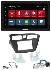 Blaupunkt MP3 Bluetooth DAB 2DIN USB Autoradio für Hyundai i20 (2014-2020)