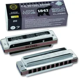 Seydel Sohne SEYDEL Blues Classic 1847 Harmonica Low C -  Special ! CANCELLED LAYAWAY