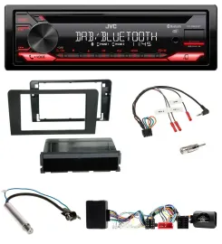 JVC CD DAB USB Bluetooth Lenkrad Autoradio für Audi A3 Symphony Aktivsystem ISO