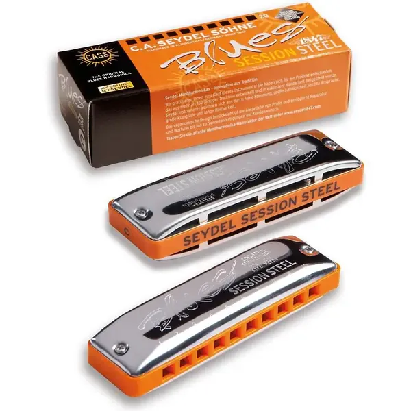 Губная гармошка SEYDEL Session Steel Natural Minor Harmonica F#