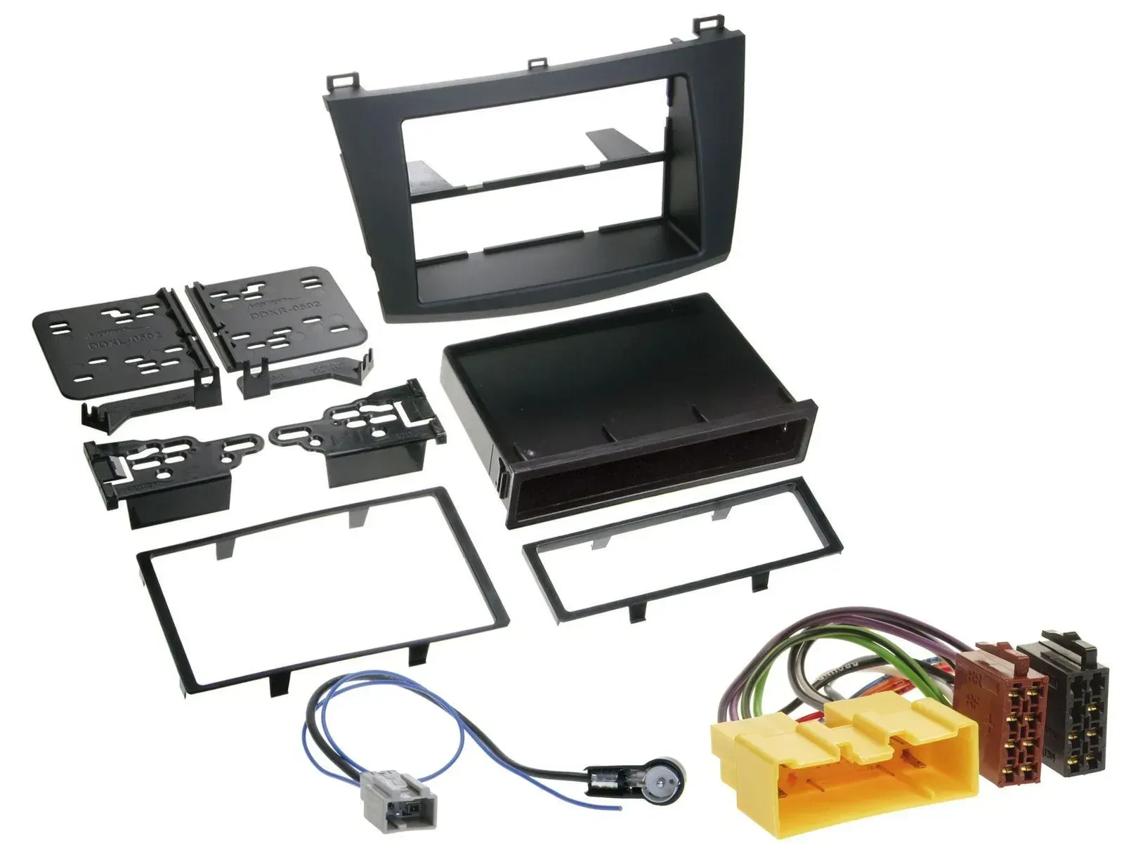 Einbauset Doppel DIN Autoradio für Mazda 3 (2009-2013)