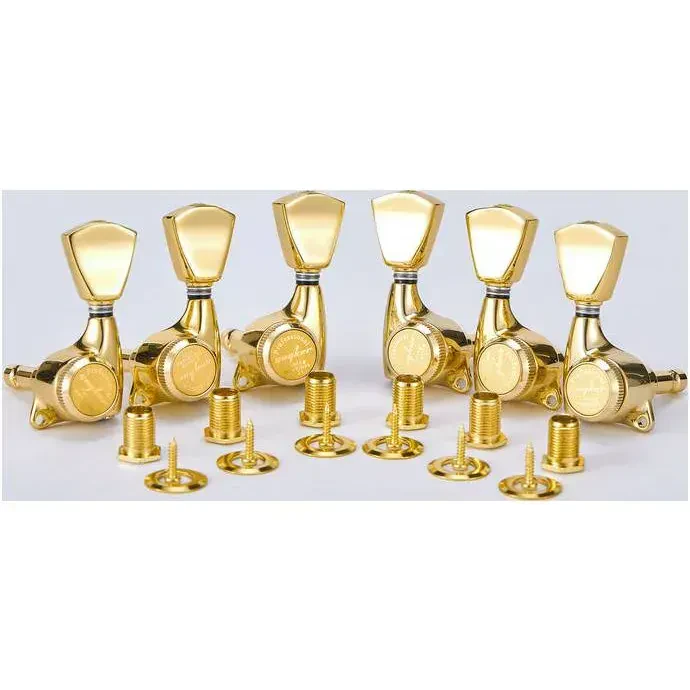 Колки гитарные GUYKER GK-510D4 GSP Gold (6 штук)