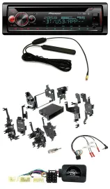 Автомагнитола для Toyota Yaris (2007–2012) Pioneer USB, DAB, Bluetooth, CD