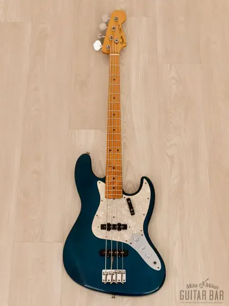 Бас-гитара Fender JIRO Signature Jazz Bass JB62-TBL Trans Blue Japan 2000