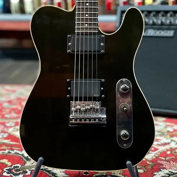 Электрогитара Hoyer Telecaster HH EMG Pickups Black Green Germany 1970s