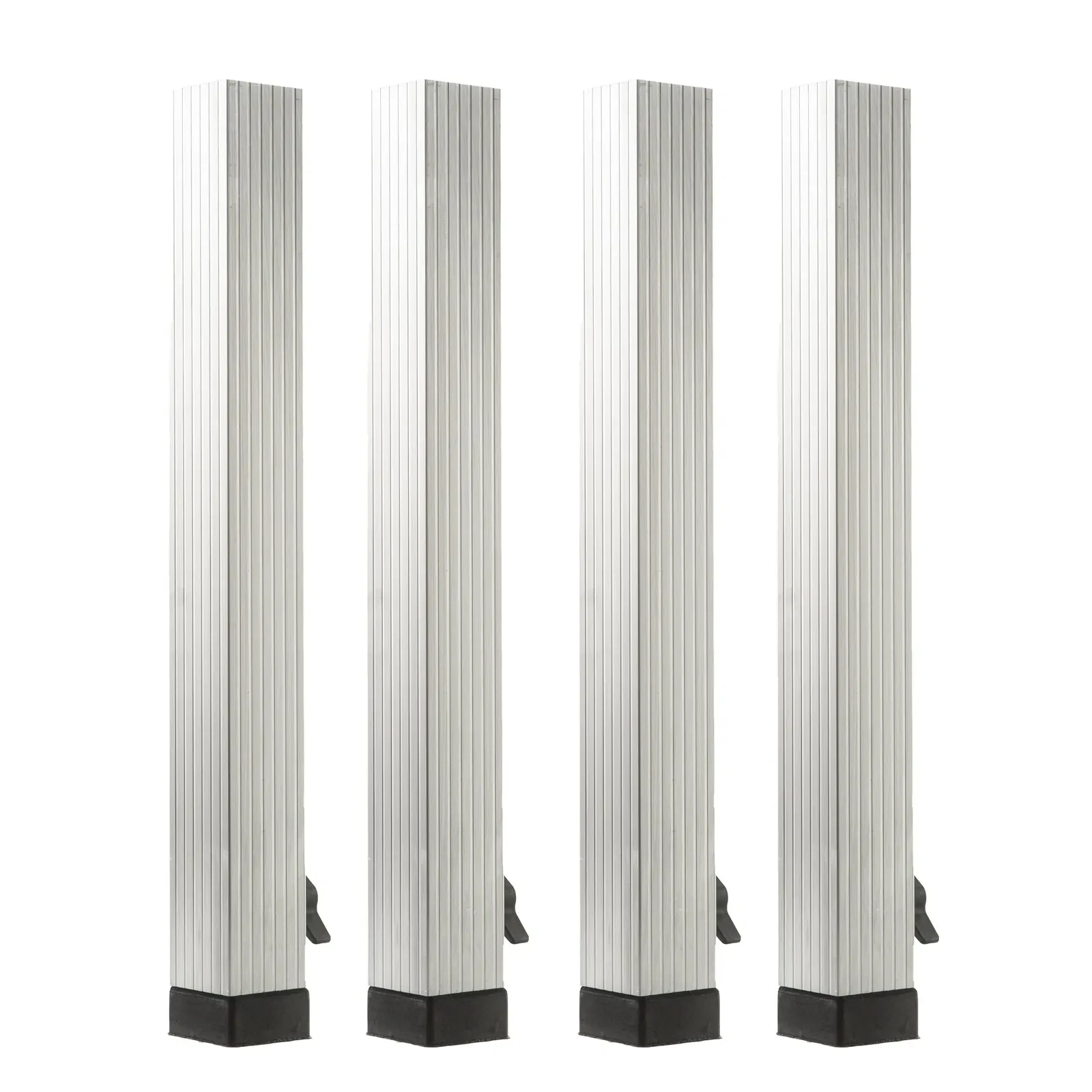 ALU-STAGE Teleskopfüße Vario 4x Teleskopfuß 60-100cm Zubehör Bühnenelemente