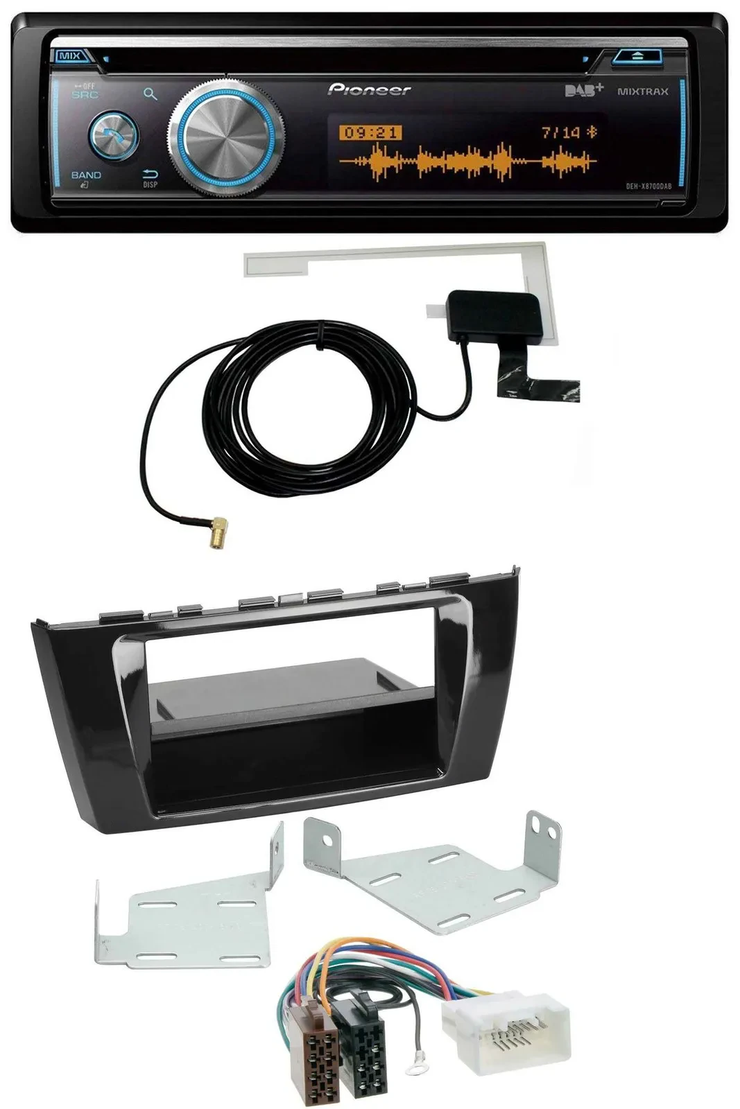 Pioneer Bluetooth DAB MP3 USB CD Autoradio für Mitsubishi Space Star A00 ab 13 A