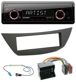 Blaupunkt SD USB 1DIN MP3 AUX Autoradio für Renault Laguna 3 (ab 2008)