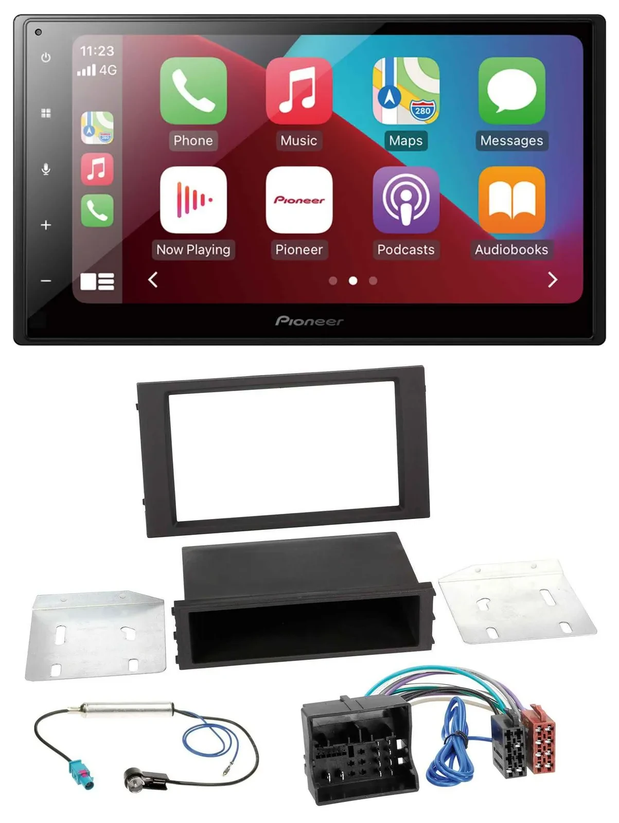 Автомагнитола Pioneer 2DIN USB MP3 DAB Bluetooth для Seat Leon (с 2014)