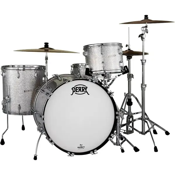 Ударная установка акустическая Pearl President Deluxe with 24 in. Bass Drum Silver Sparkle