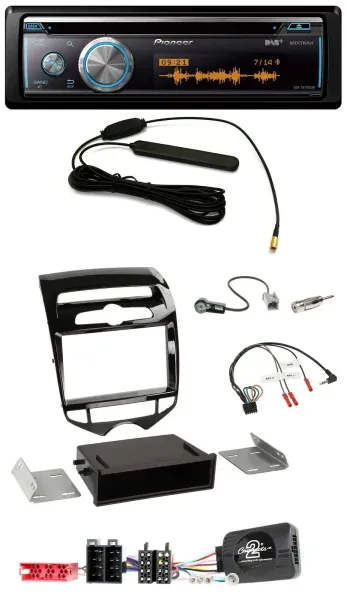 Pioneer CD USB Bluetooth DAB Lenkrad Autoradio für Hyundai ix20 ab 2010 autom. K