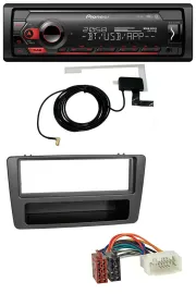 Pioneer DAB USB MP3 Bluetooth Autoradio für Honda Civic 01-03 man. Klima anthraz