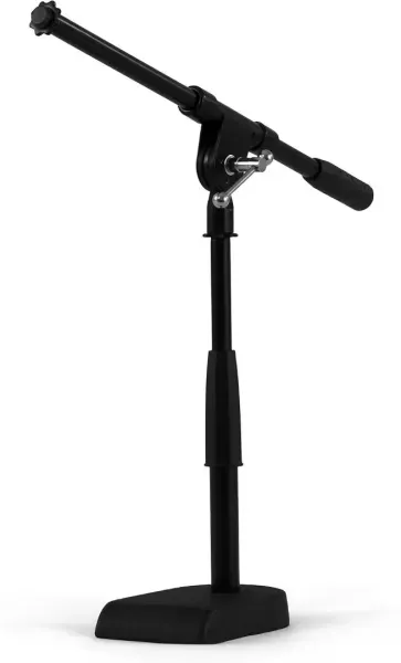 Nomad Desktop Telescoping Microphone Stand, Black (NMS-6163) also for bass drum