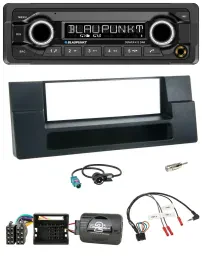 Blaupunkt Bluetooth DAB Lenkrad USB Autoradio für BMW 5er E39 X5 Quadlock Ablage