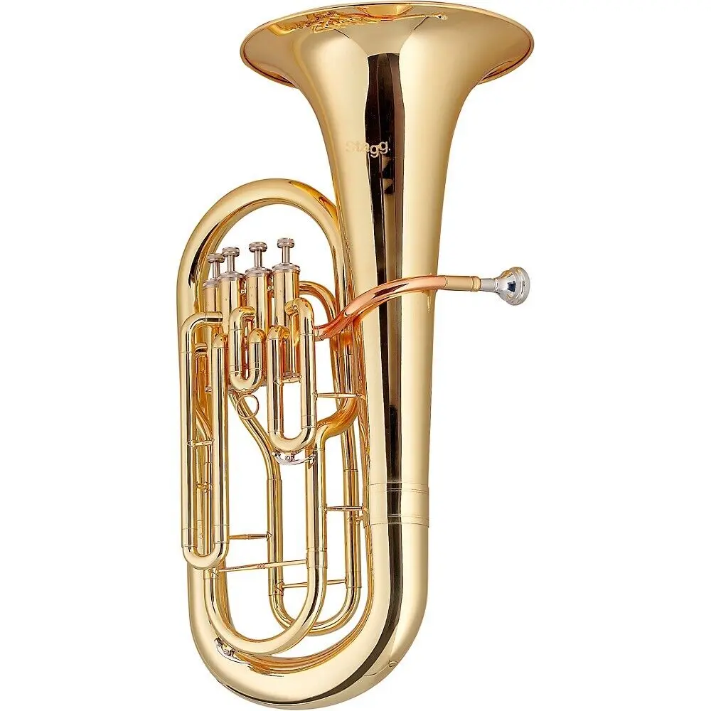Туба Stagg WS-EP245 Series 4-Valve Euphonium Clear Lacquer