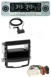 Dietz Bluetooth USB MP3 DAB Autoradio für SsangYong Korando CK 2010-2013