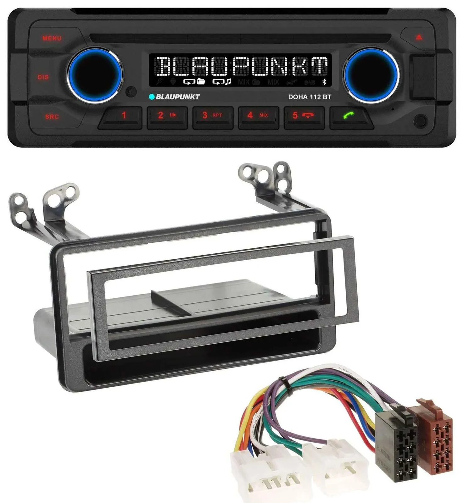 Blaupunkt AUX MP3 CD Bluetooth USB Autoradio für Toyota Avensis, Verso, Celica