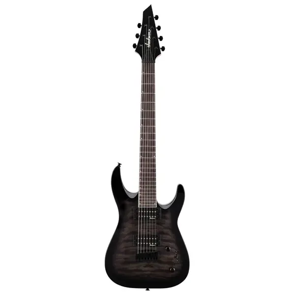 Электрогитара Jackson JS Series Dinky Arch Top JS22Q-7 DKA HT Transparent Black Burst