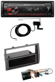 Pioneer 1DIN USB DAB MP3 AUX Autoradio für Citroen Jumper 2006-2011 Quadlock