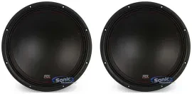 2 MTX Audio 3512-04 500W Peak 12" 35 Series 4 Ohm Car Subwoofers | Package