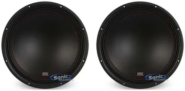 2 MTX Audio 3512-04 500W Peak 12" 35 Series 4 Ohm Car Subwoofers | Package