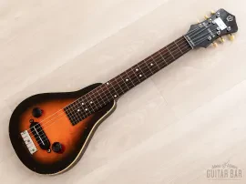 1938 Recording King by Gibson Roy Smeck AB104 Vintage Lap Steel w/ Tweed Case