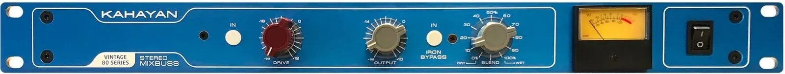 Рэковый процессор эффектов Kahayan Vintage 80 Series Stereo Mix Buss Processor
