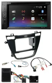 Pioneer Bluetooth Lenkrad USB 2DIN DAB DVD Autoradio für Opel Insignia ab 08 sch