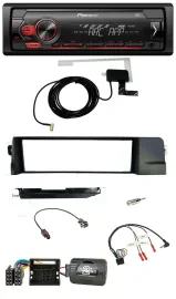 Pioneer 1DIN USB DAB MP3 Lenkrad Autoradio für BMW 3er E46 Profi 2001-2007